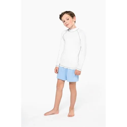 T-shirt technique à manches longues avec protection anti-UV enfant 4 T-shirt technique à manches longues avec protection anti-UV enfant