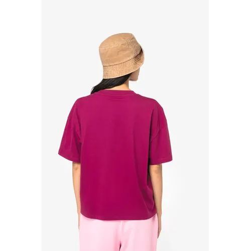 T-shirt écoresponsable oversize femme