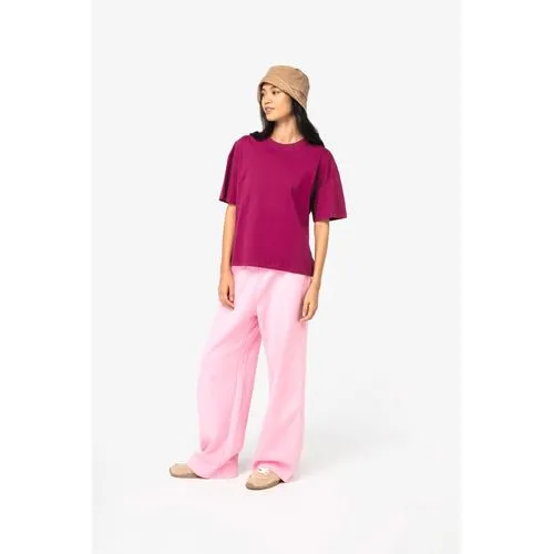 T-shirt écoresponsable oversize femme
