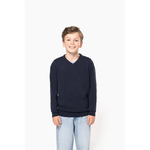 Pull col V enfant