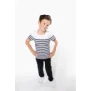 T-shirt marin col rond Bio enfant