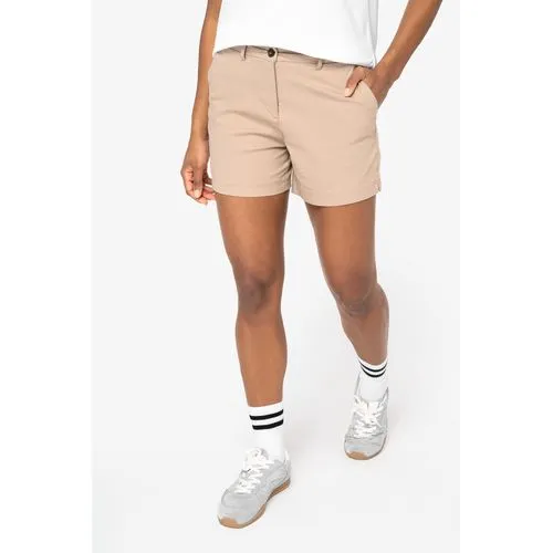 Bermuda chino écoresponsable femme