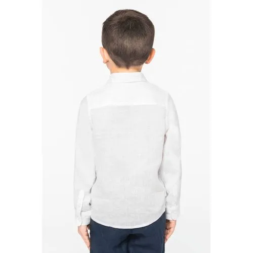 Chemise en lin enfant 4 Chemise en lin enfant
