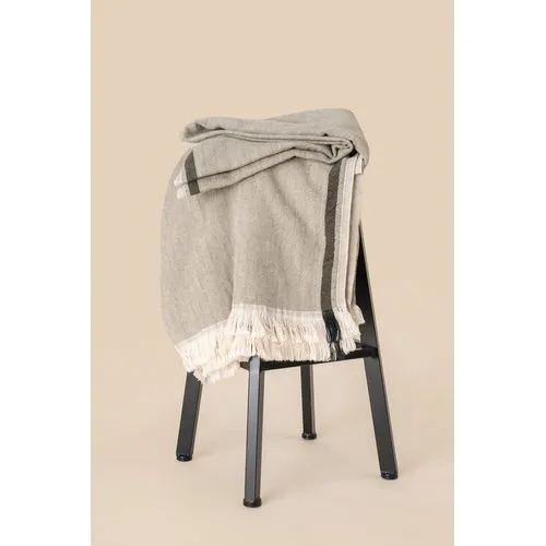 Fouta à rayures