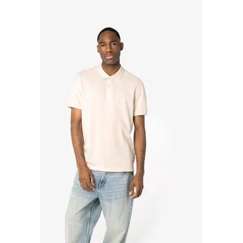 Polo écoresponsable maille piquée homme