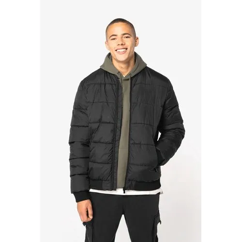 Veste matelassée écoresponsable à col teddy unisexe 4 Veste matelassée écoresponsable à col teddy unisexe