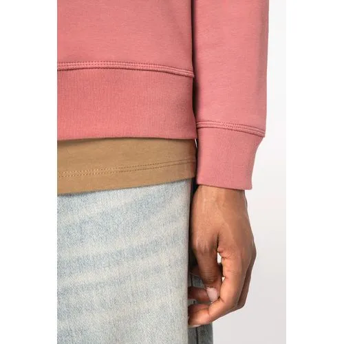 Sweat-shirt écoresponsable à col rond à épaules tombantes femme