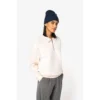 Sweat-shirt écoresponsable quart zip col polo à épaules tombantes unisexe 3 Sweat-shirt écoresponsable quart zip col polo à épaules tombantes unisexe