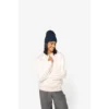 Sweat-shirt écoresponsable quart zip col polo à épaules tombantes unisexe 4 Sweat-shirt écoresponsable quart zip col polo à épaules tombantes unisexe