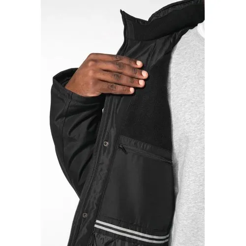 Parka avec capuche amovible homme