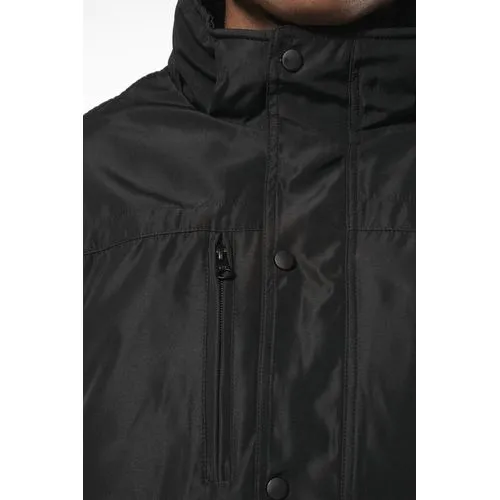 Parka avec capuche amovible homme