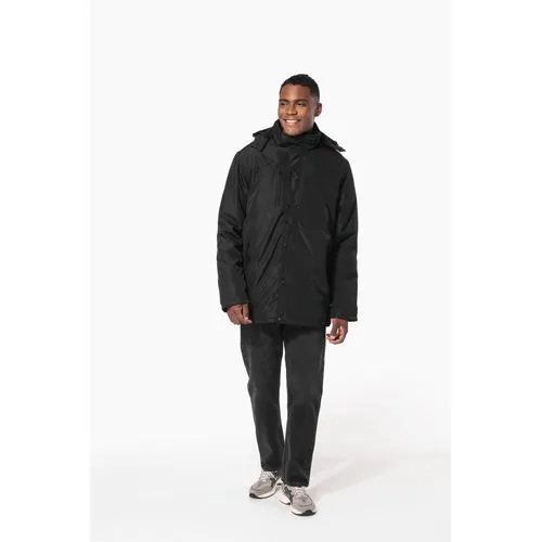 Parka avec capuche amovible homme