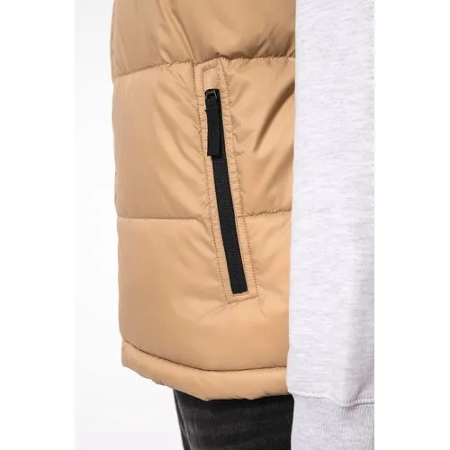 Bodywarmer matelassé bi-ton unisexe