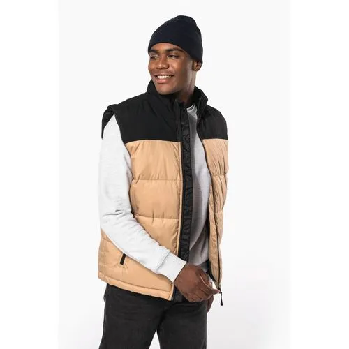 Bodywarmer matelassé bi-ton unisexe