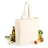 Sac toile coton shopping