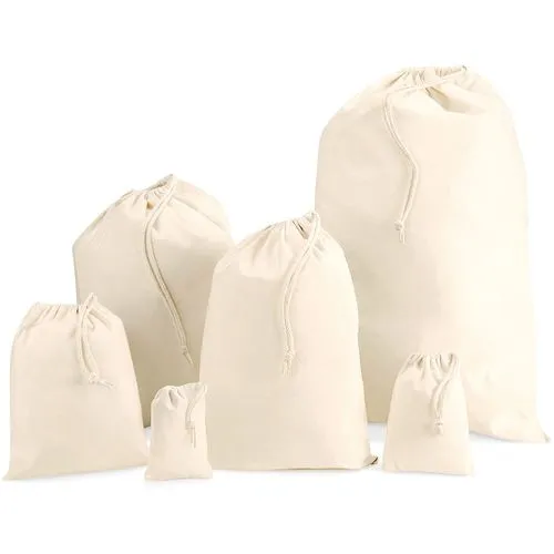 Sac à cordelettes en coton