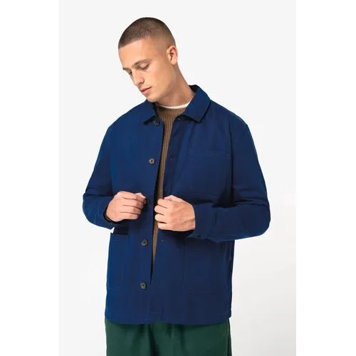 Veste worker écoresponsable délavée homme