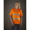T-shirt col V haute visibilité Top Cool
