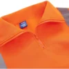 Sweat-shirt 1/4 zip haute visibilité 2 Sweat-shirt 1/4 zip haute visibilité