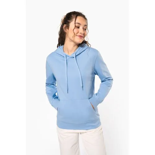 Sweat-shirt recyclé à capuche unisexe