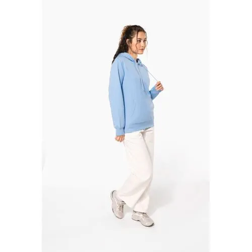 Sweat-shirt recyclé à capuche unisexe