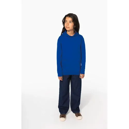 Sweat-shirt recyclé à capuche enfant