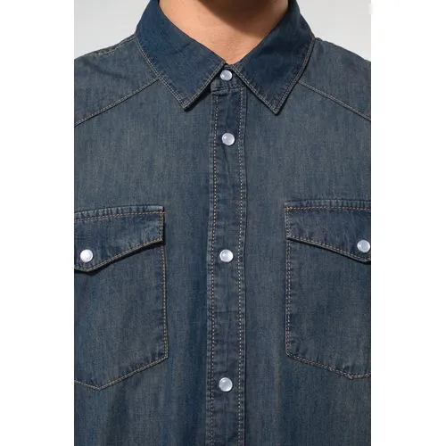 Chemise denim manches longues 4 Chemise denim manches longues
