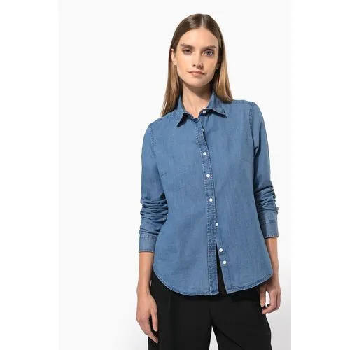 Chemise denim femme