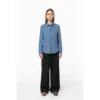 Chemise denim femme