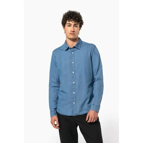 Chemise denim homme