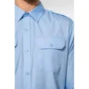 Chemise pilote manches longues homme