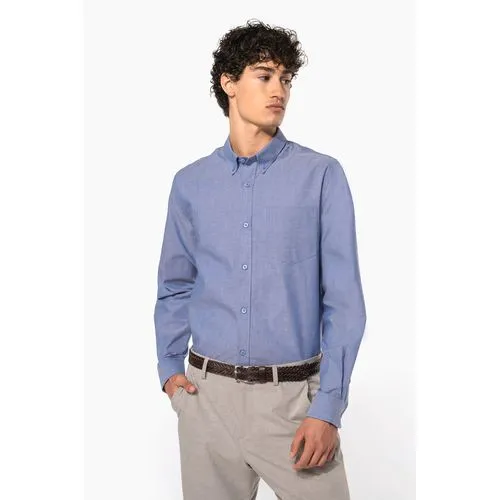 Chemise Oxford manches longues