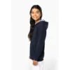 Sweat-shirt à capuche contrastée à motifs enfant unisexe