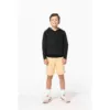 Sweat-shirt à capuche contrastée à motifs enfant unisexe