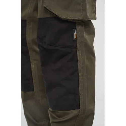 Pantalon de travail bicolore homme