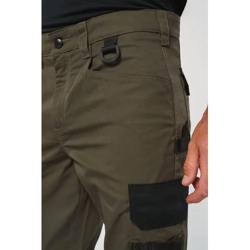 Pantalon de travail bicolore homme