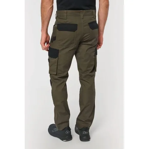 Pantalon de travail bicolore homme
